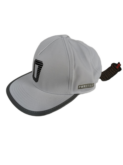 Official MMVII Ten Years Strong O Logo White Black Silver Lined Brim One Size Fits All Vintage Strapback Hat