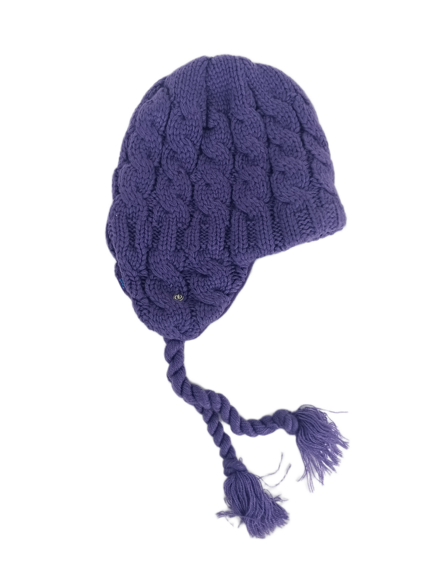 Polar Lightning Bolts Logo Purple One Size Fits All Womens Knit Beanie