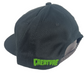 Creature SECURITY Black Green One Size Fits All Vintage Snapback Hat