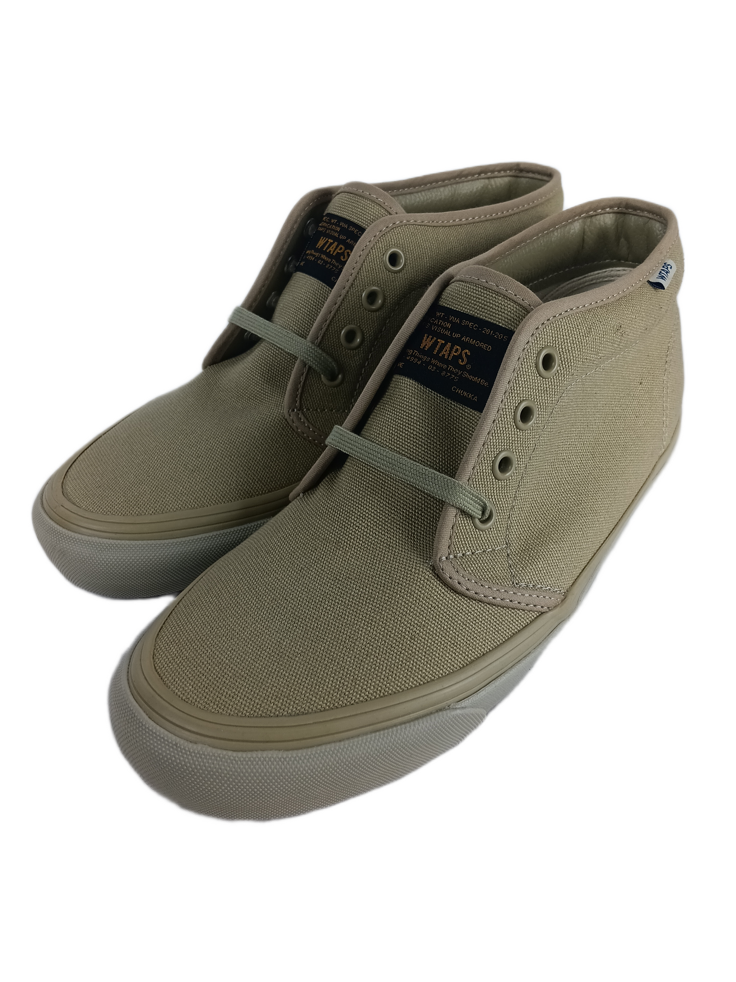 Vans OG Chukka LX WTAPS Beige Mens Size 9.5 Shoes