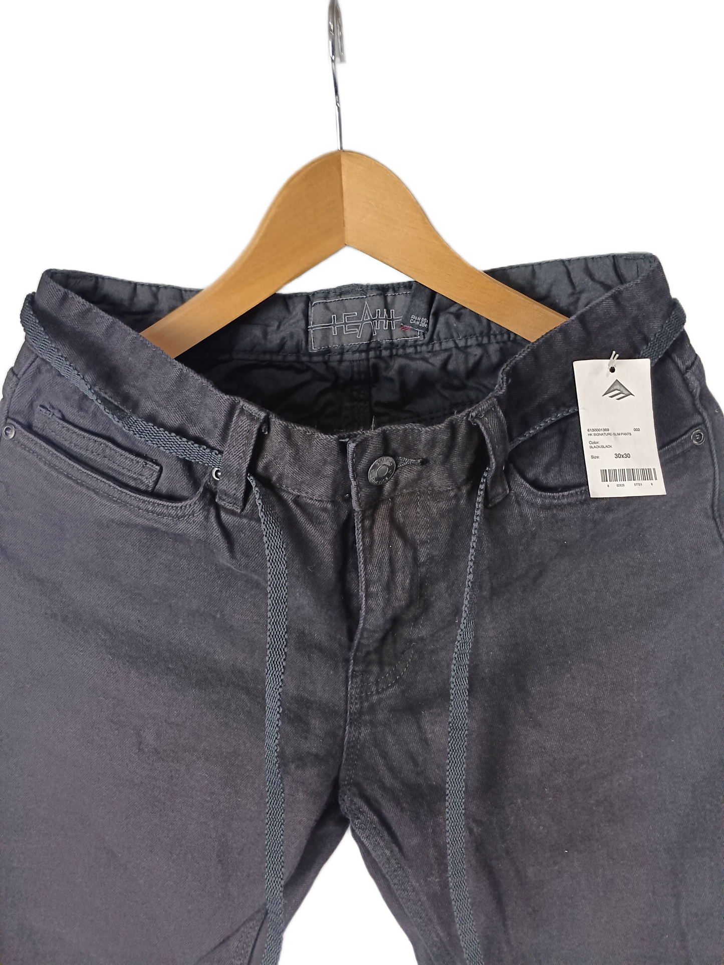 Emerica Heath Kirchart HK Signature Black Black Mens Size 30 X 30 Vintage Jeans