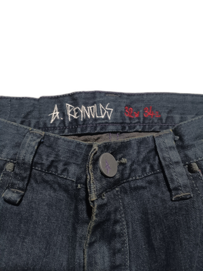 Altamont Andrew Reyolds Denim Alameda Dark Indigo Mens Size 32 X 34 Vintage Jeans