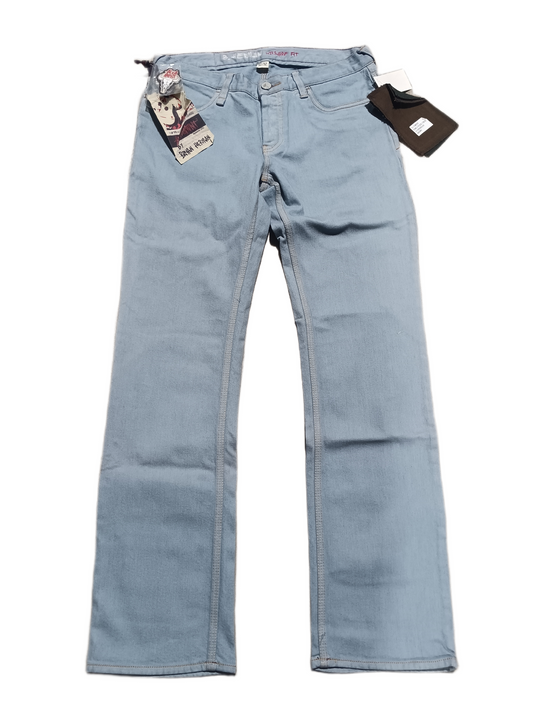 Altamont Bryan Herman Wilshire Signature Fit Denim Dusty Blue Mens Size 32 X 32 Vintage Jeans