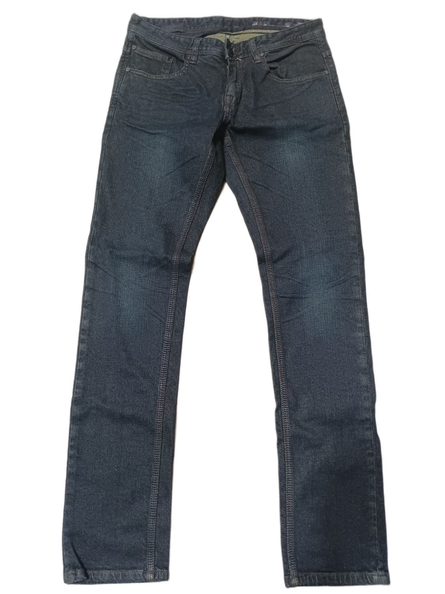 Comune David Indigo Black Denim Mens Size 32 X 32 Vintage Jeans