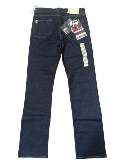 Altamont Brian Slash Hansen Wilshire Signature Fit Indigo Denim Mens Size 32 X 34 Vintage Jeans