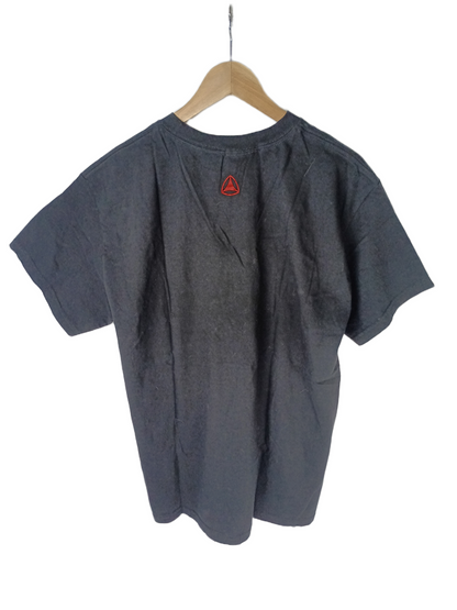 Supra 16 Star Crown Black Red Mens Size L S/s Vintage Shirt