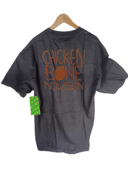 Shake Junt Braydon Szafranski Fried Chicken Batman Chicken Bone Nowison Black Green Multi Size XL S/s Vintage Shirt