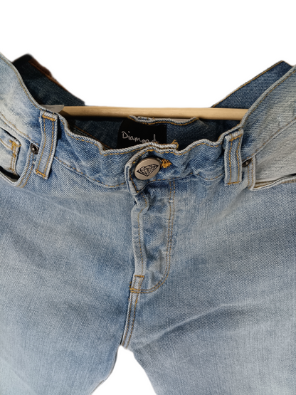 Diamond Supply Co. Diamond Mined Denim Classic Fit Mens Size 32 Relaxed Fit Vintage Denim Jeans