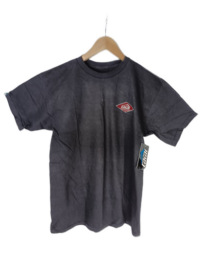 Lakai Lakai Limited Footwear Diamond Logo Black Burgundy White Mens Size M S/s Vintage Shirt