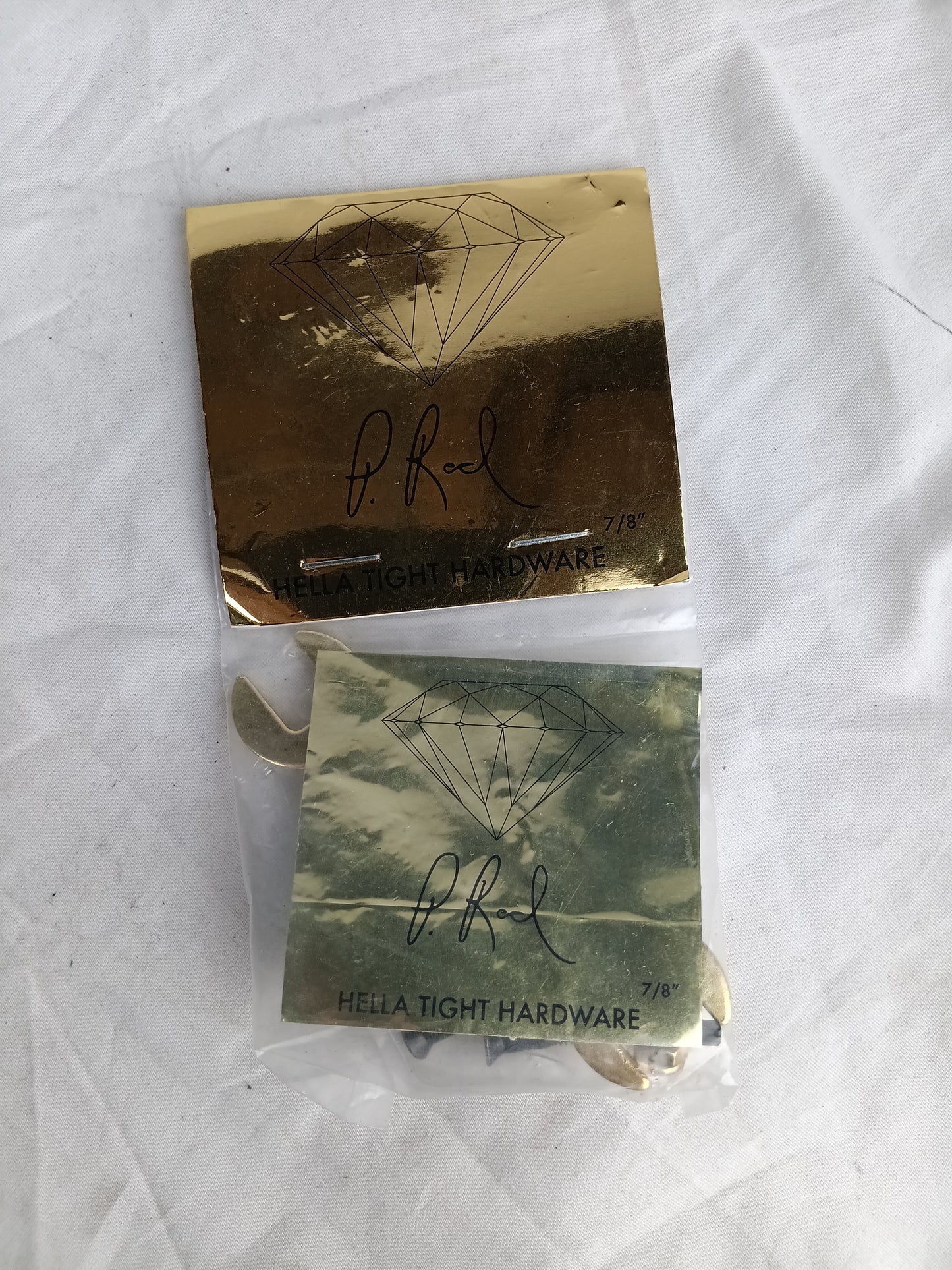 Diamond Paul Rodriguez Hella Tight Hardware Gold Black Size 7/8" Vintage Allen Hardware Tool Included