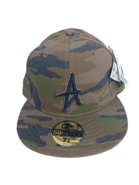 Altamont X New Era 59fifty Andrew Reynolds AR15 Custom 301 Olive Camo All Over Print Size 7 3/8 58.7cm Vintage Fitted Hat