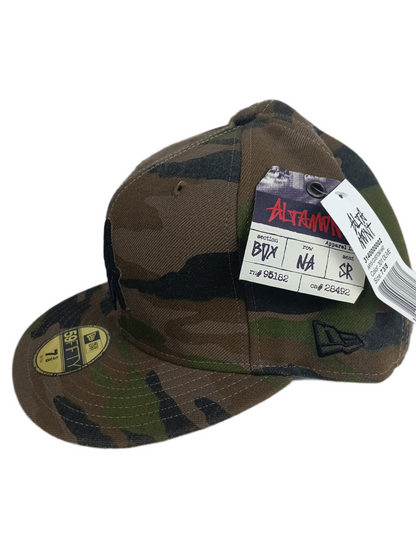 Altamont X New Era 59fifty Andrew Reynolds AR15 Custom 301 Olive Camo All Over Print Size 7 3/8 58.7cm Vintage Fitted Hat