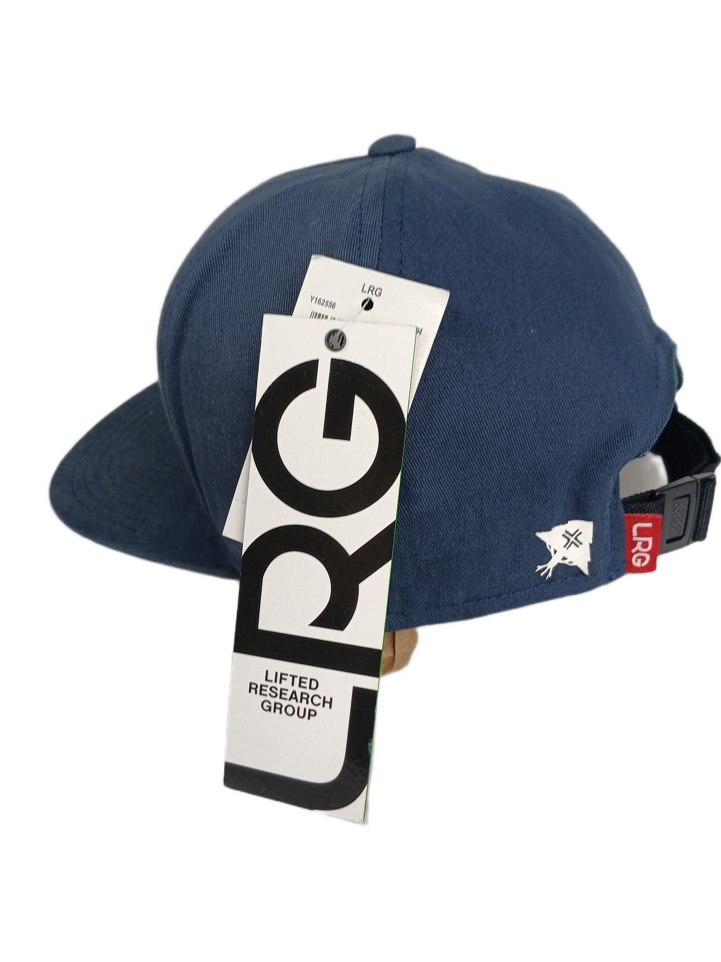LRG Lifted Research Group Navy White One Size Fits Most Vintage Strapback Hat 1999