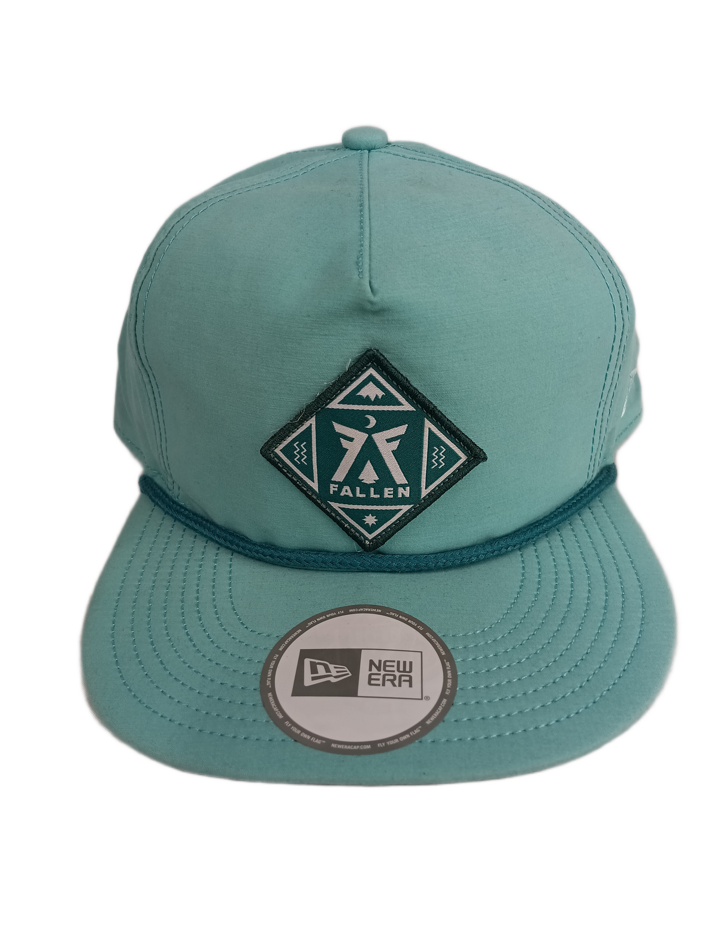 Fallen X New Era Patterns Diamond Patch Lt Blue White One Size Fits Most Vintage Snapback 2003 Hat