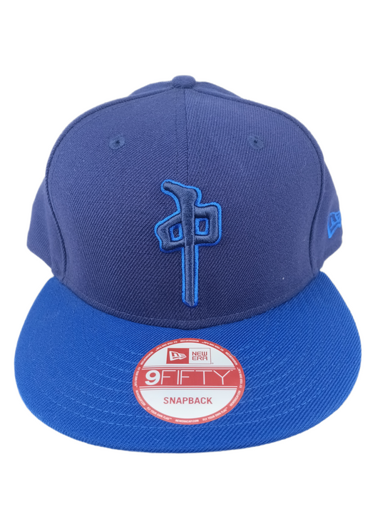 RDS X New Era 9Fifty League Cobalt Blue Navy RDS Logo One Size Fits All Vintage New Era Snapback Hat 2002