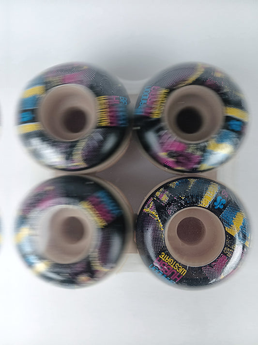 Hubba Brandon Westgate Black Pink Yellow Size 50MM Vintage NOS Wheels