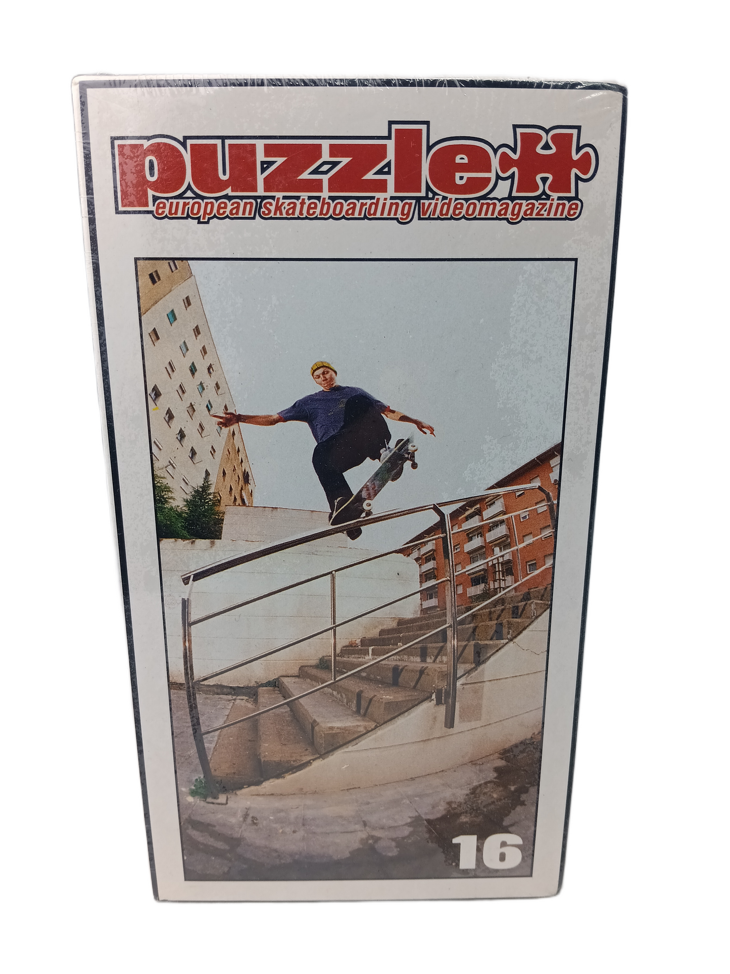 Puzzle European Skateboarding Video Magazine Issue #16 April - June 2002 Vintage NOS Factory Sealed VHS Video 2002