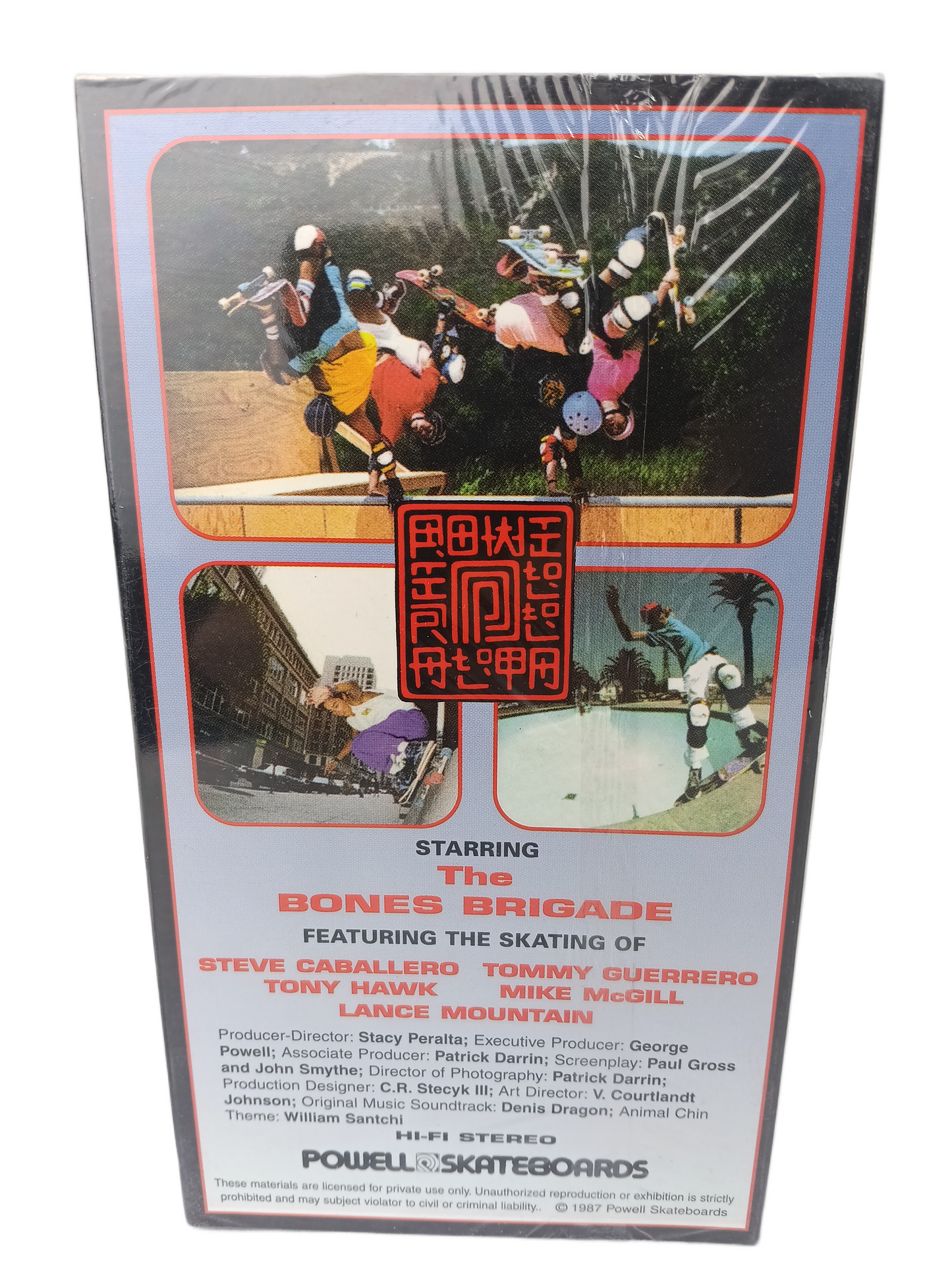 Bones Brigade Powell Peralta Video III The Search For Animal Chin Vintage NOS Factory Sealed VHS Video 1987