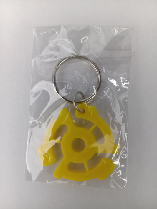 Stereo MFG Co. Gear Logo Yellow Vintage Keychain