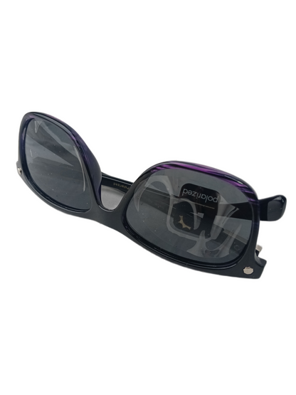 Glassy Brandon Biebel Signature Sunhaters Purple Black Polarized Sunglasses