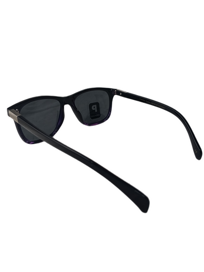 Glassy Brandon Biebel Signature Sunhaters Purple Black Polarized Sunglasses