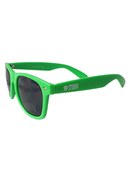 Stereo Sound Agency Sunnies Green Vintage Sunglasses