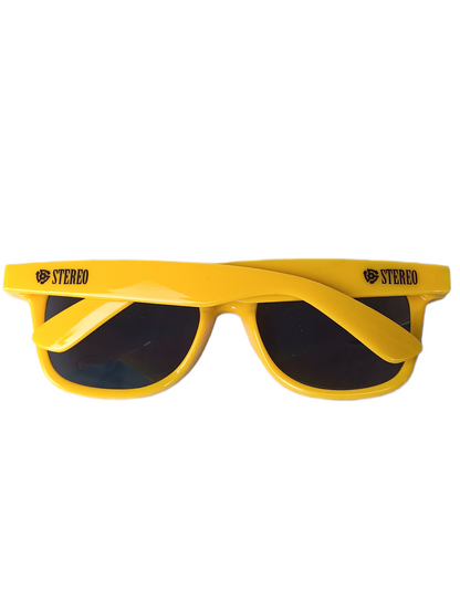 Stereo Sound Agency Sunnies Yellow Vintage Sunglasses