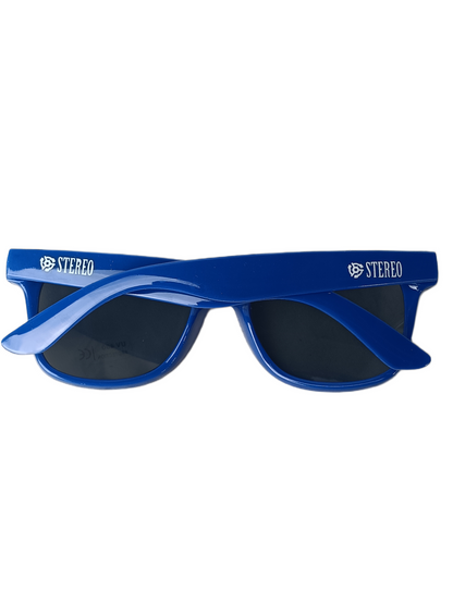 Stereo Sound Agency Sunnies Dark Blue Vintage Sunglasses