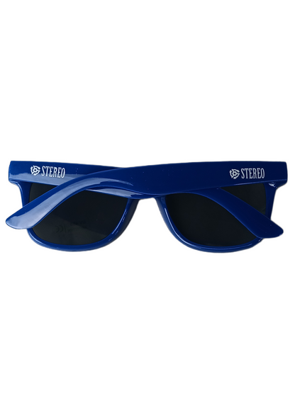 Stereo Sound Agency Sunnies Dark Blue Vintage Sunglasses