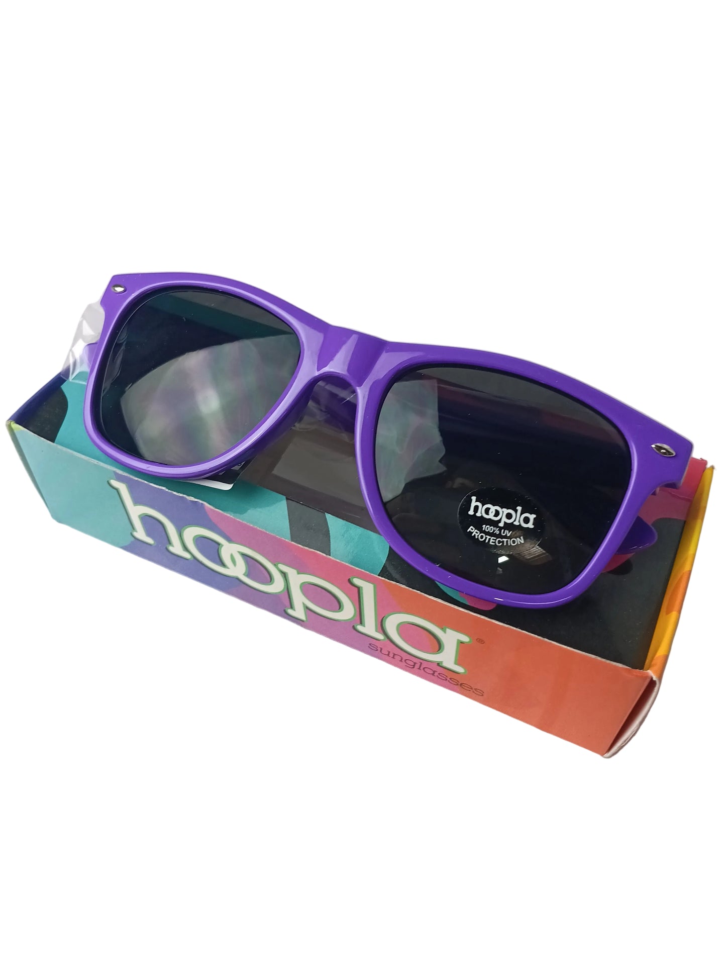 Hoopla Skateboards Elephant Purple Vintage Sunglasses