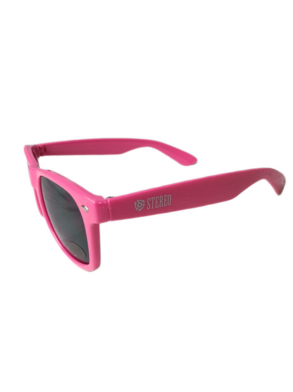 Stereo Sound Agency Sunnies Pink Vintage Sunglasses