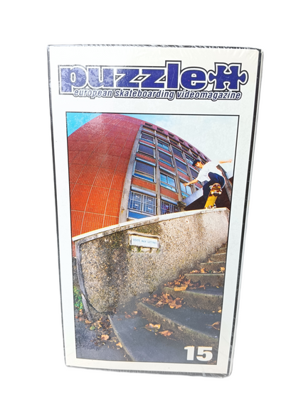 Puzzle European Skateboarding Video Magazine Issue #15 January - March 2002 Vintage NOS Factory Sealed VHS Video 2002