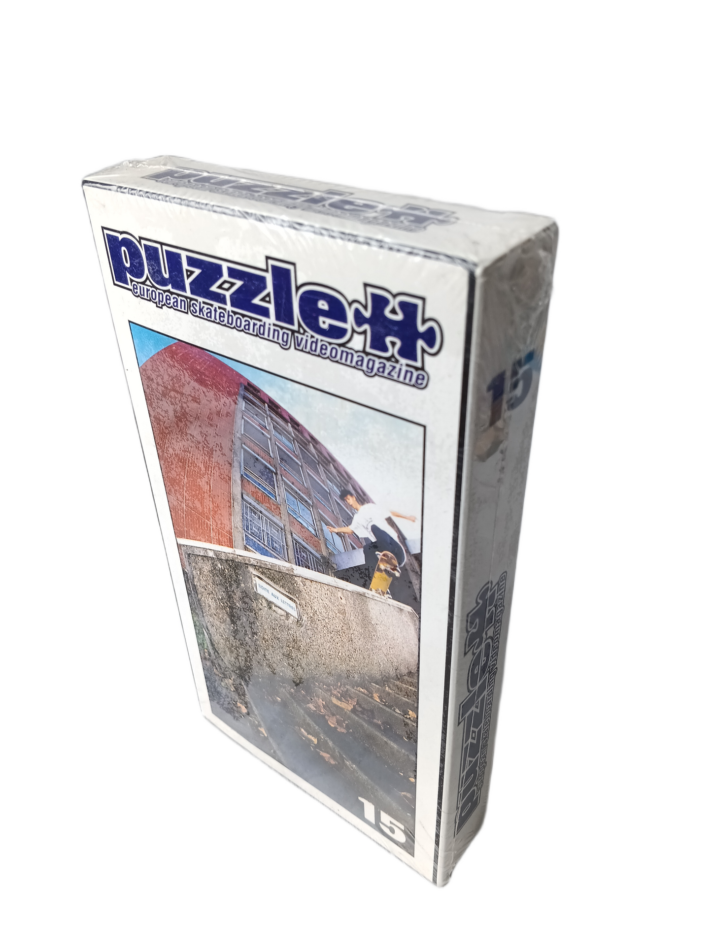 Puzzle European Skateboarding Video Magazine Issue #15 January - March 2002 Vintage NOS Factory Sealed VHS Video 2002