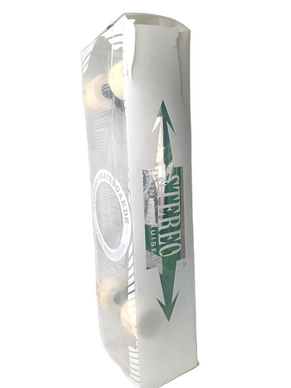 Stereo Skateboards Vinyl Cruiser Series Kelly Green Black White Vintage Vinyl Cruiser Complete In Original Case With Sunglasses & Sticker Pack
