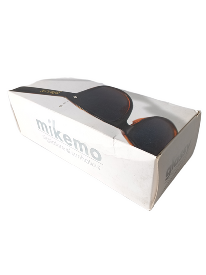 Glassy Mike Mo Capaldi Signature Sunhaters Red Brown Marble Fade Vintage Sunglasses