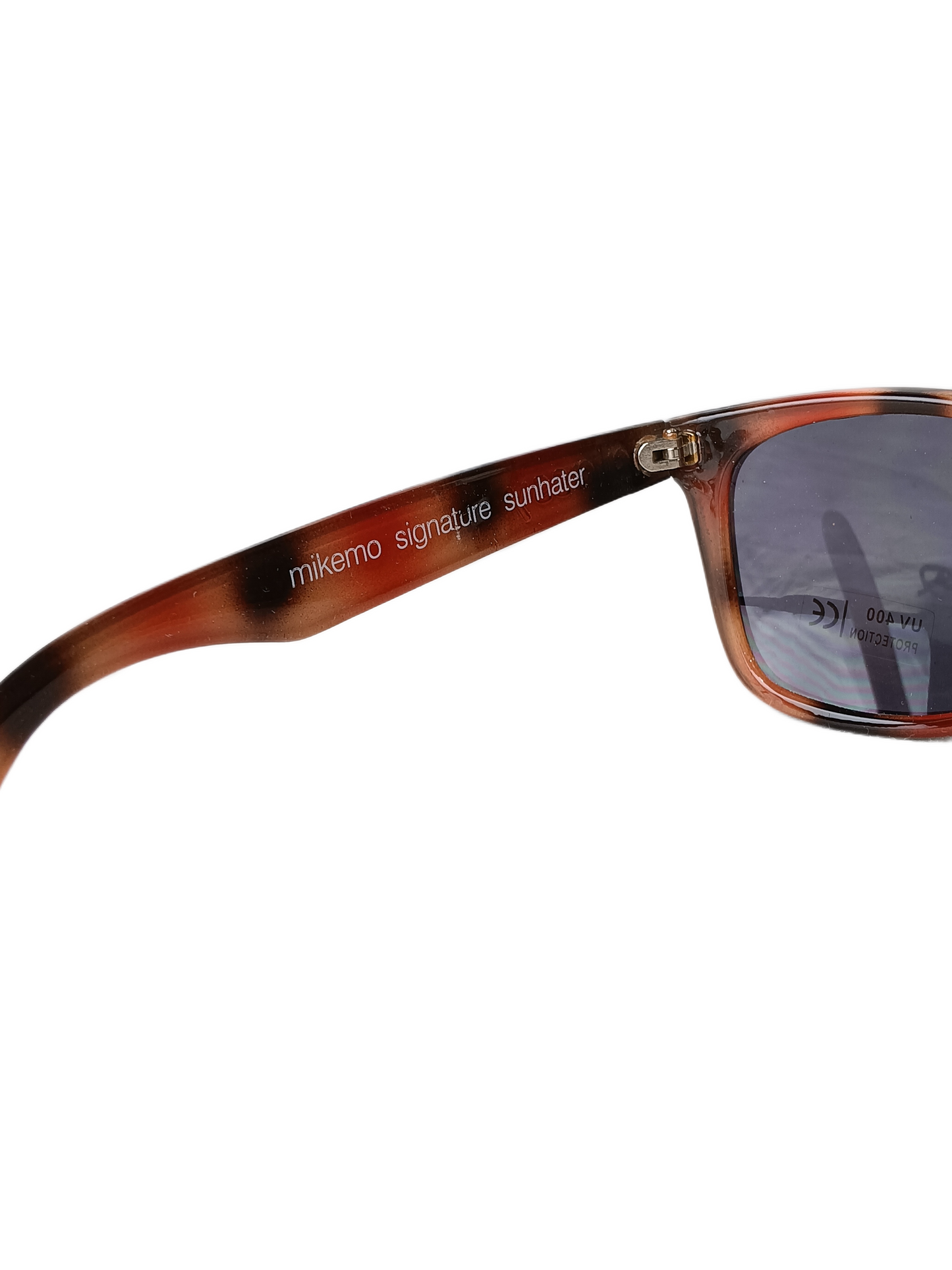 Glassy Mike Mo Capaldi Signature Sunhaters Red Brown Marble Fade Vintage Sunglasses