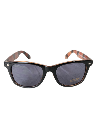 Glassy Mike Mo Capaldi Signature Sunhaters Red Brown Marble Fade Vintage Sunglasses