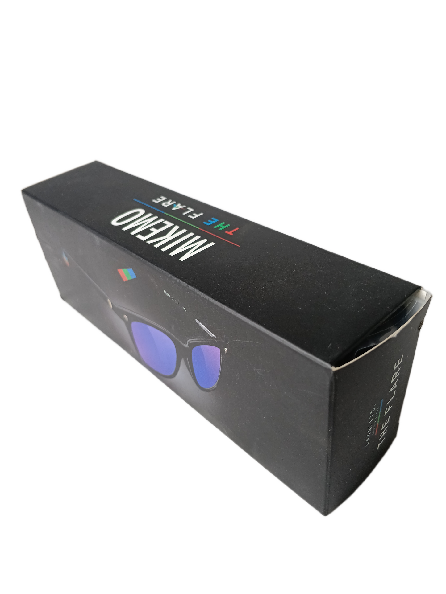 Glassy Mike Mo Capaldi Signature The Flare Black Red Green Blue Vintage Sunglasses