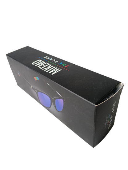 Glassy Mike Mo Capaldi Signature The Flare Black Red Green Blue Vintage Sunglasses