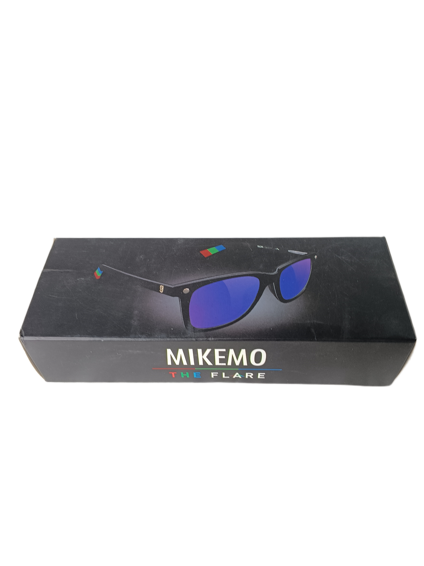 Glassy Mike Mo Capaldi Signature The Flare Black Red Green Blue Vintage Sunglasses