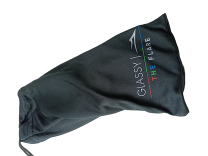 Glassy Mike Mo Capaldi Signature The Flare Black Red Green Blue Vintage Sunglasses