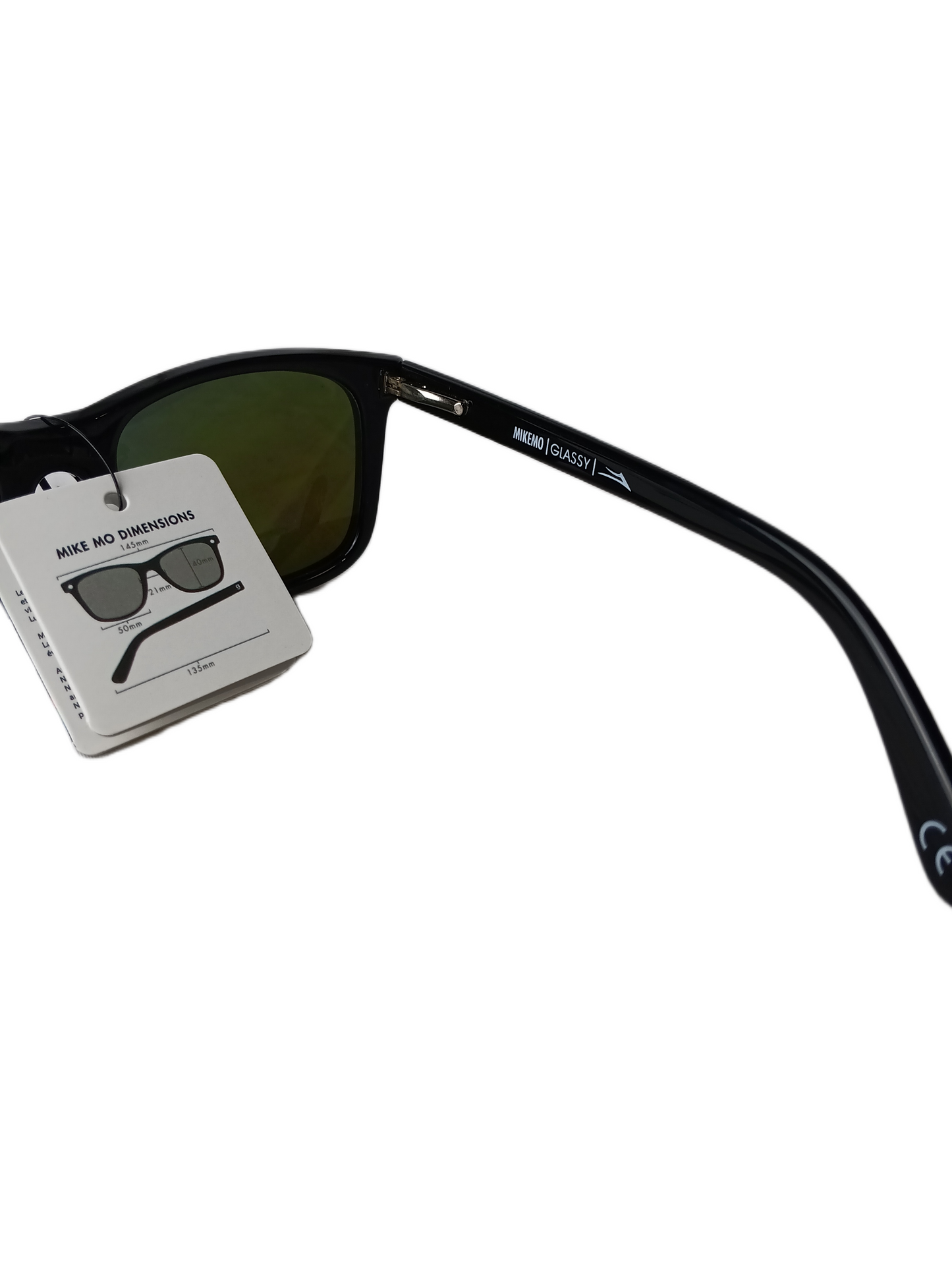 Glassy Mike Mo Capaldi Signature The Flare Black Red Green Blue Vintage Sunglasses
