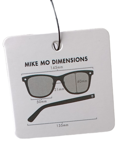 Glassy Mike Mo Capaldi Signature The Flare Black Red Green Blue Vintage Sunglasses