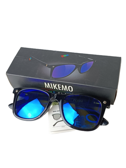 Glassy Mike Mo Capaldi Signature The Flare Black Red Green Blue Vintage Sunglasses