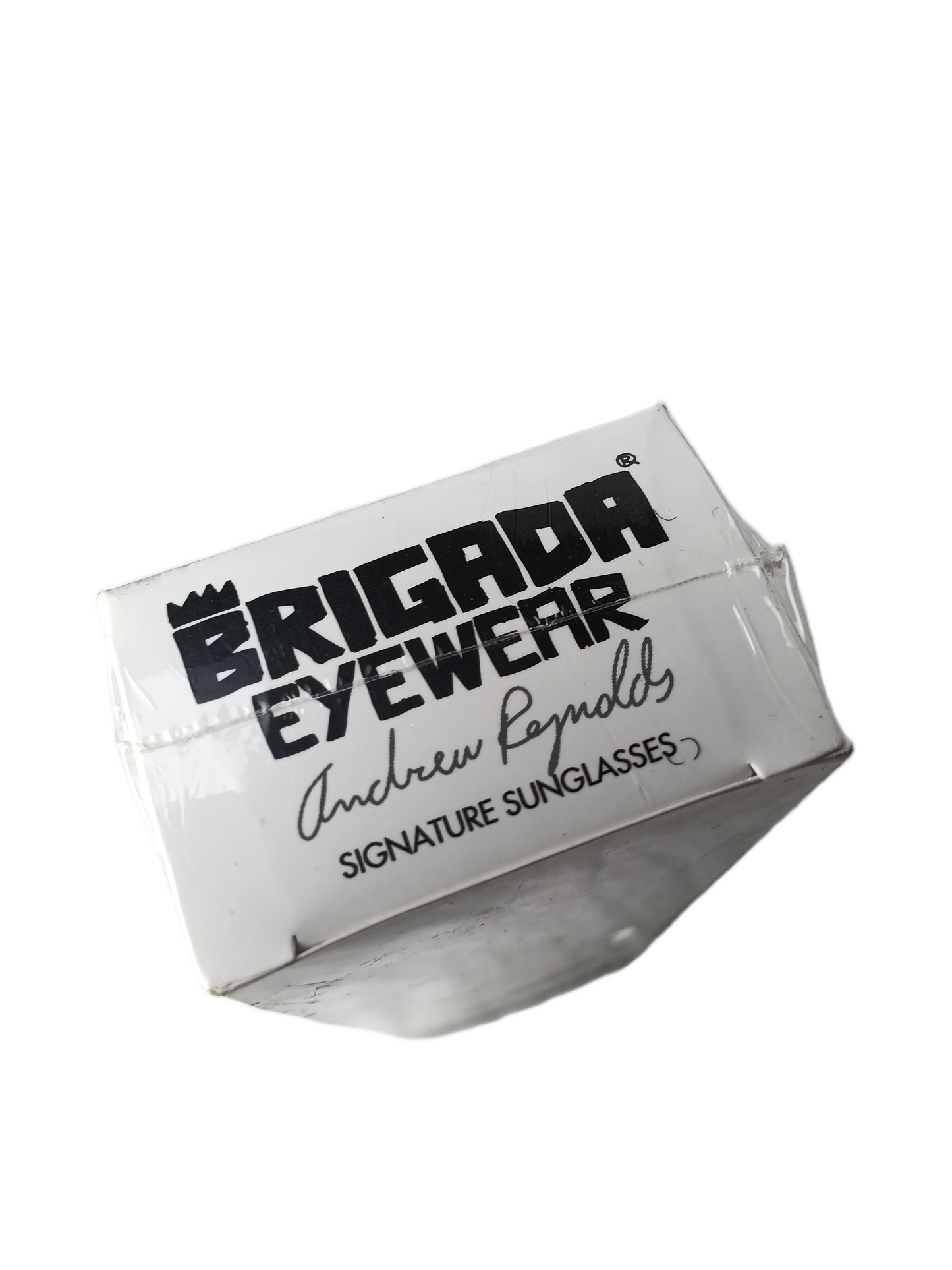 Brigada Andrew Reynolds Signature Black Silver Vintage Sunglasses