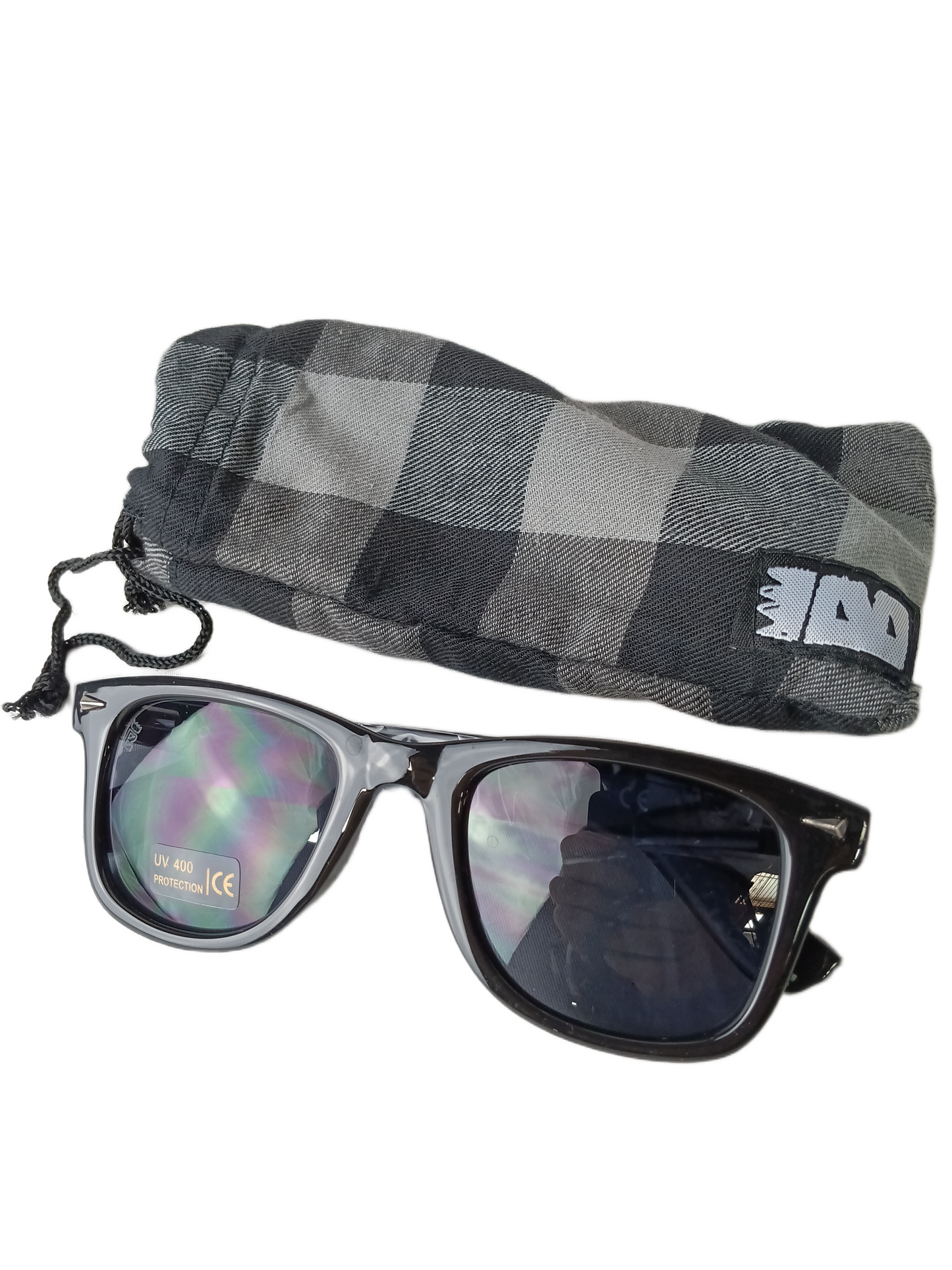 Brigada Andrew Reynolds Signature Black Silver Vintage Sunglasses