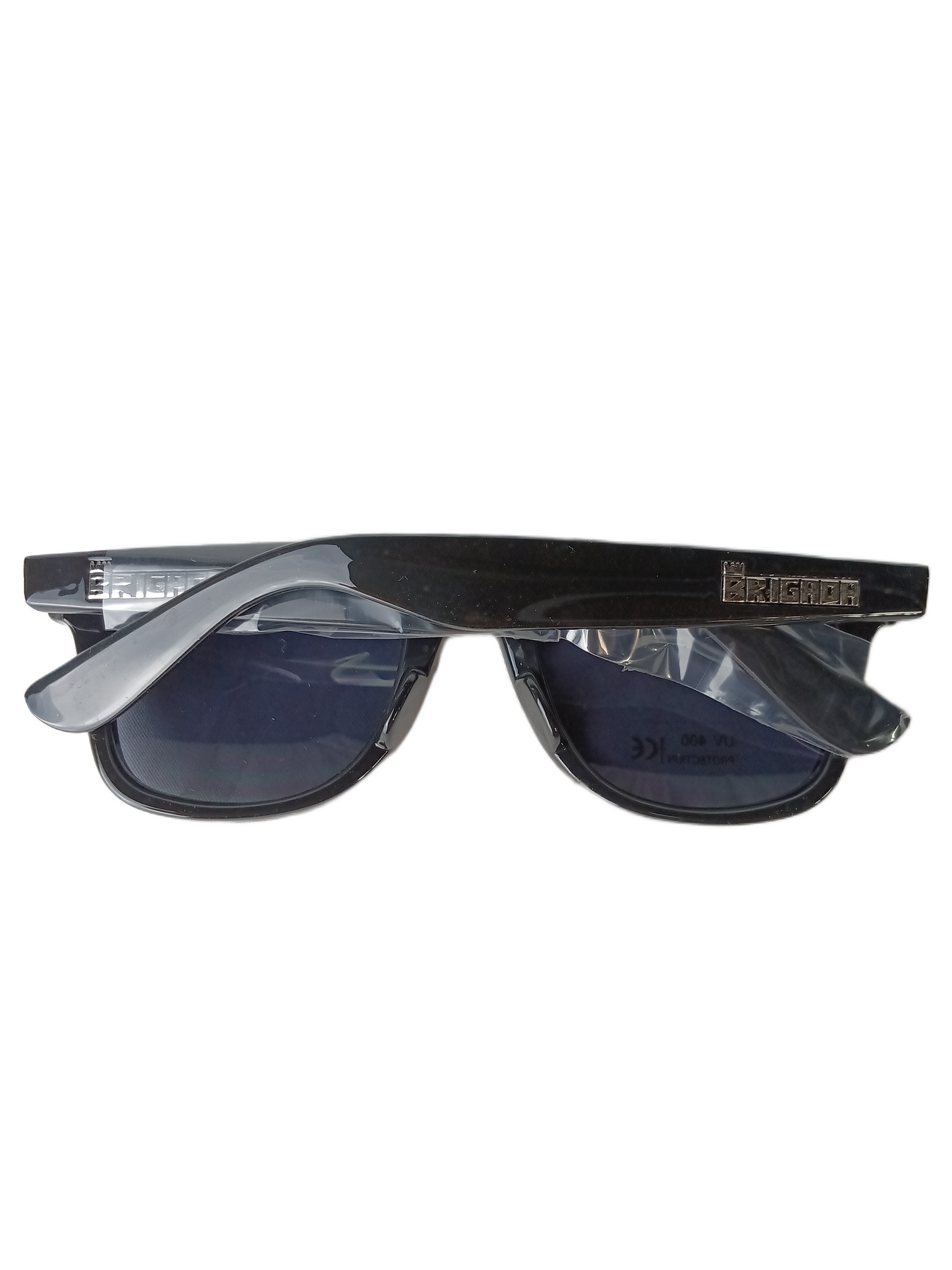 Brigada Andrew Reynolds Signature Black Silver Vintage Sunglasses