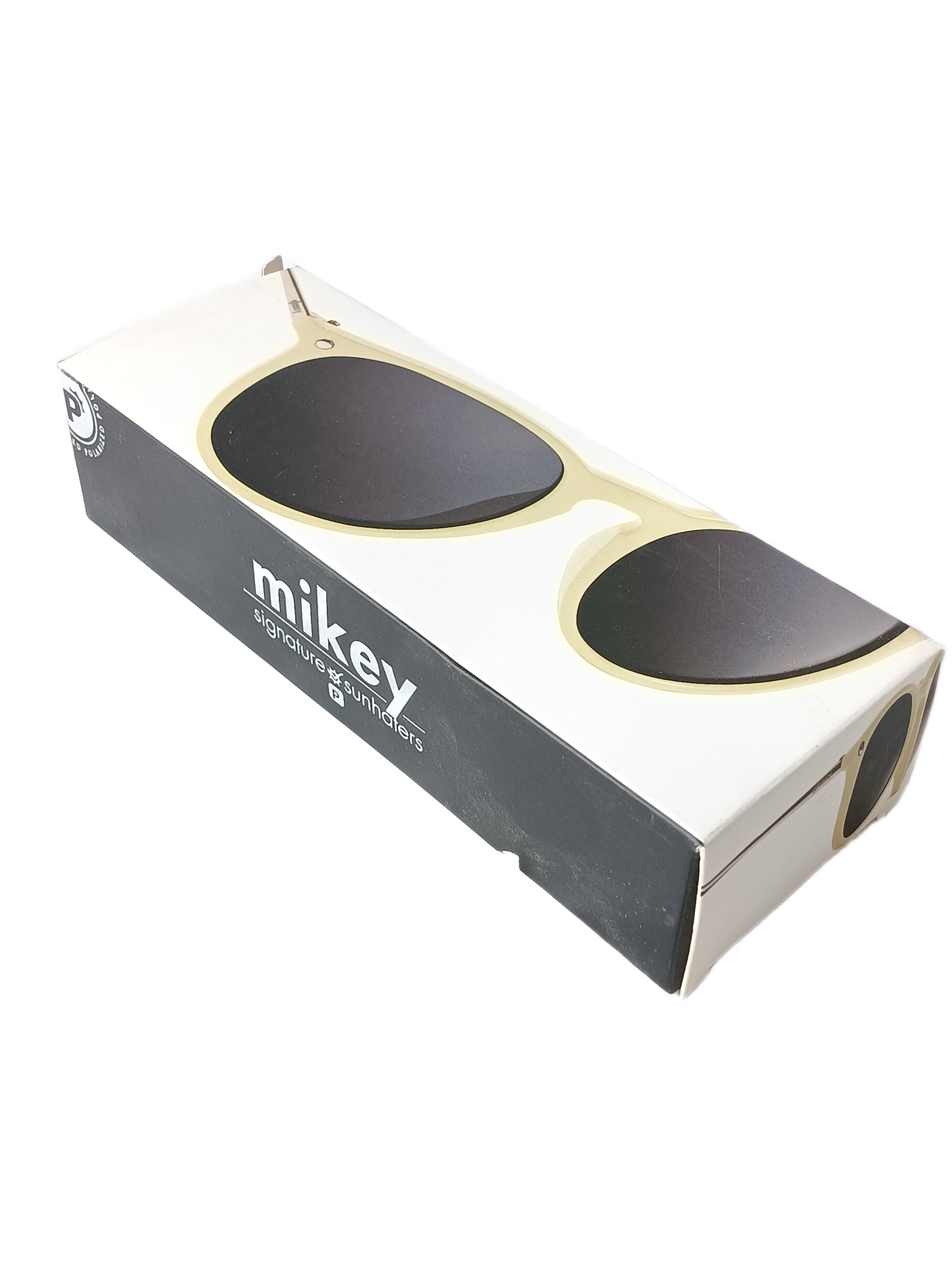 Glassy Mikey Taylor Signature Sunhaters Tan Silver Vintage Sunglasses