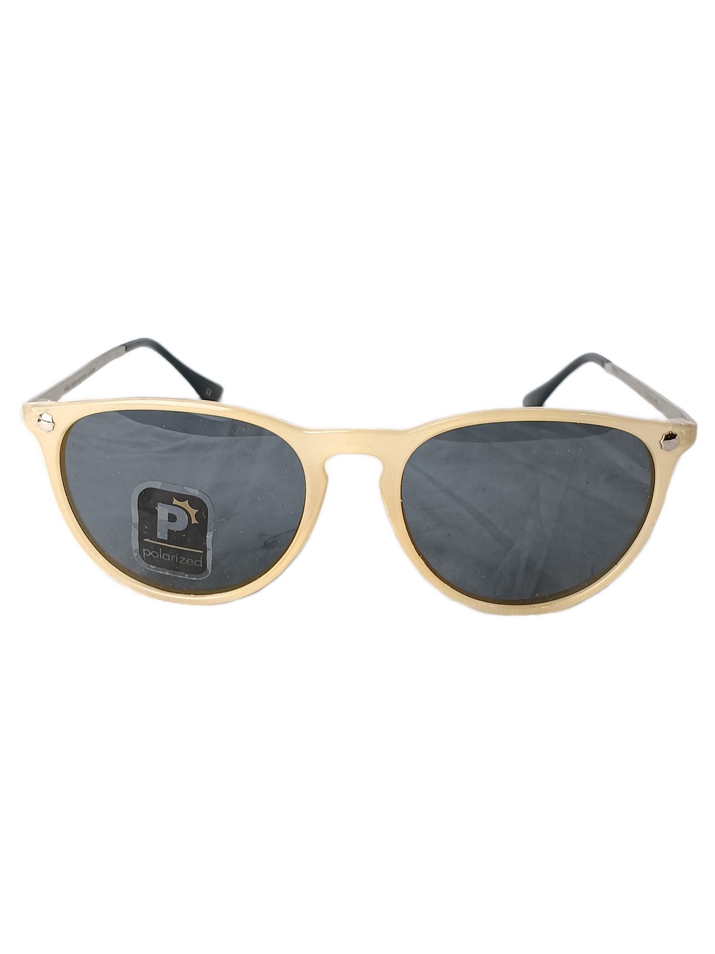 Glassy Mikey Taylor Signature Sunhaters Tan Silver Vintage Sunglasses