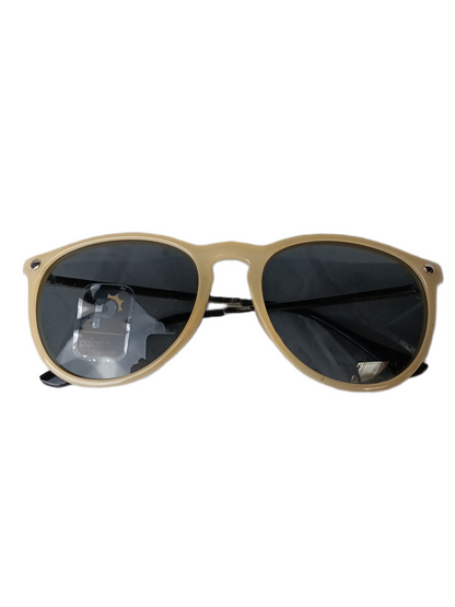 Glassy Mikey Taylor Signature Sunhaters Tan Silver Vintage Sunglasses